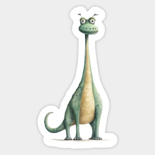 Cute Dinosaur - Brontosaurus Sticker